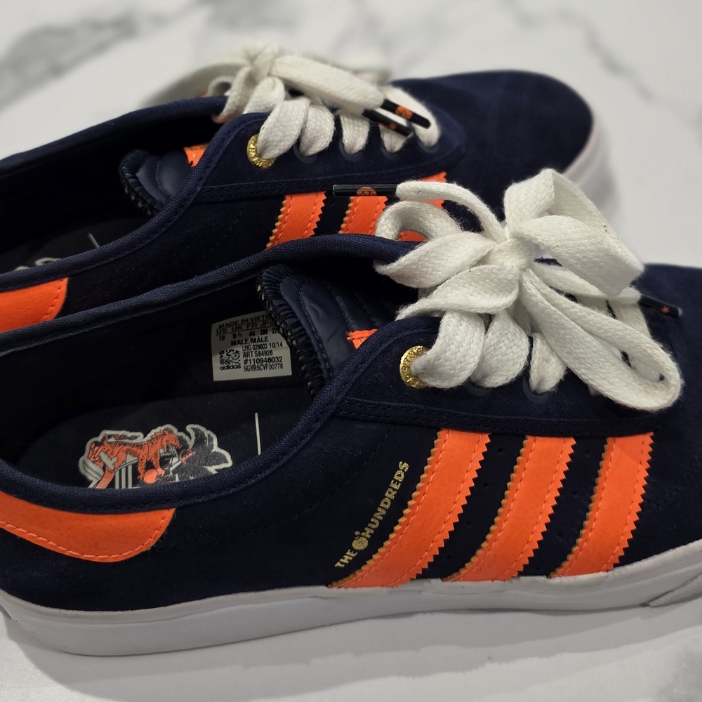 The Hundreds Kids Shoes - Navy and Orange